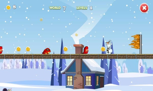 Snowman Hop Run截图3