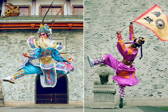 潮汕英歌舞携手《魔域》联动炸街！[图4]