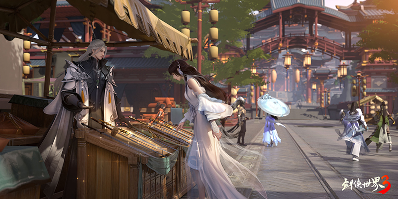 偷得浮生半日闲，《剑侠世界3》江湖春日休闲攻略！[图2]