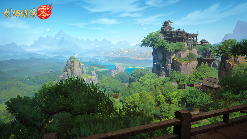 遨游神州！《剑侠情缘·零》东方美学山水江湖[图1]