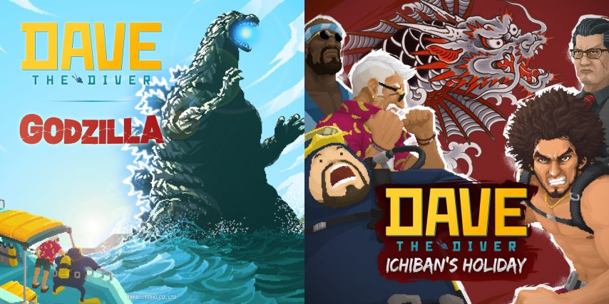 《潜水员戴夫》迎接两周年：哥斯拉DLC免费回归、新DLC首曝、夏促开启！[图2]
