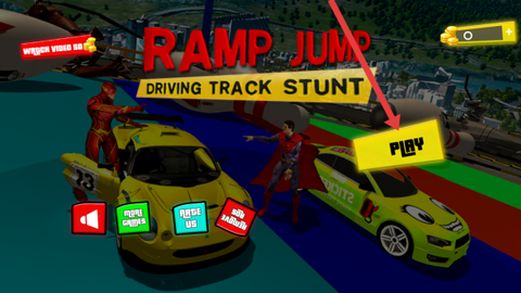 超级英雄斜坡特技赛车[图1]