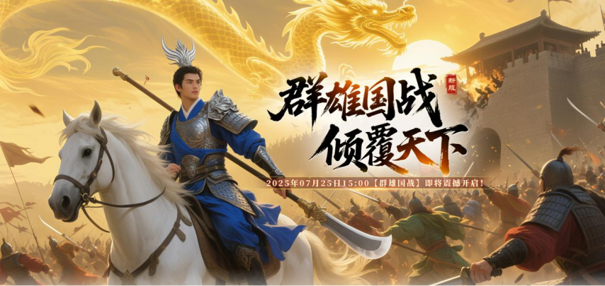 原汁原味畅快PK《战神传奇》7月25日新服等你解锁大杀技！