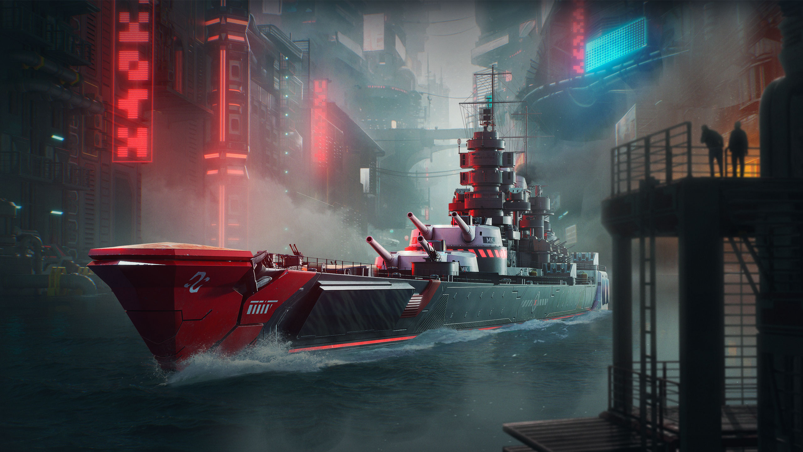 神秘舰队跃迁来临《战舰世界》军械库迎来赛博狂潮[图2]