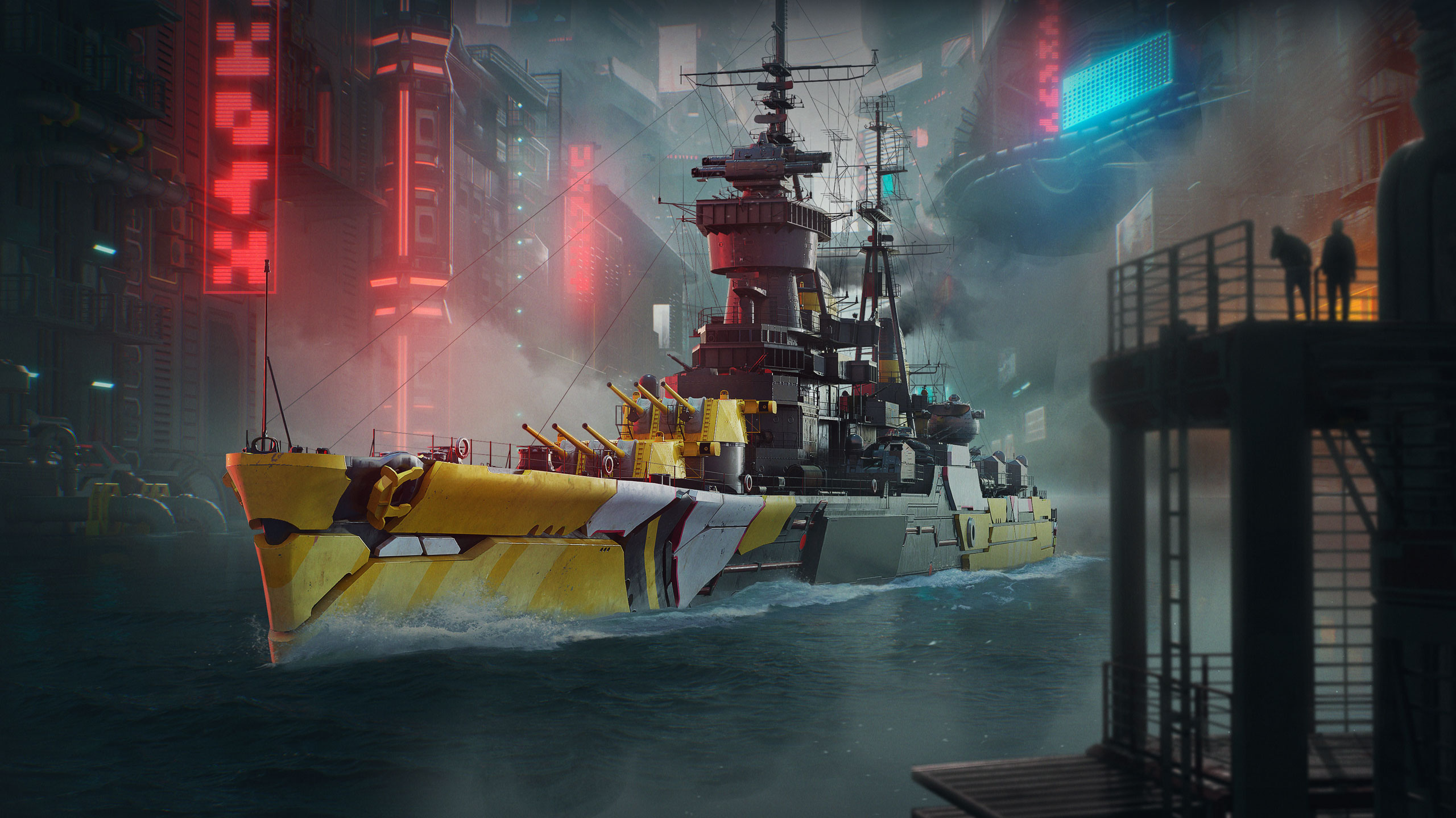 神秘舰队跃迁来临《战舰世界》军械库迎来赛博狂潮[图3]