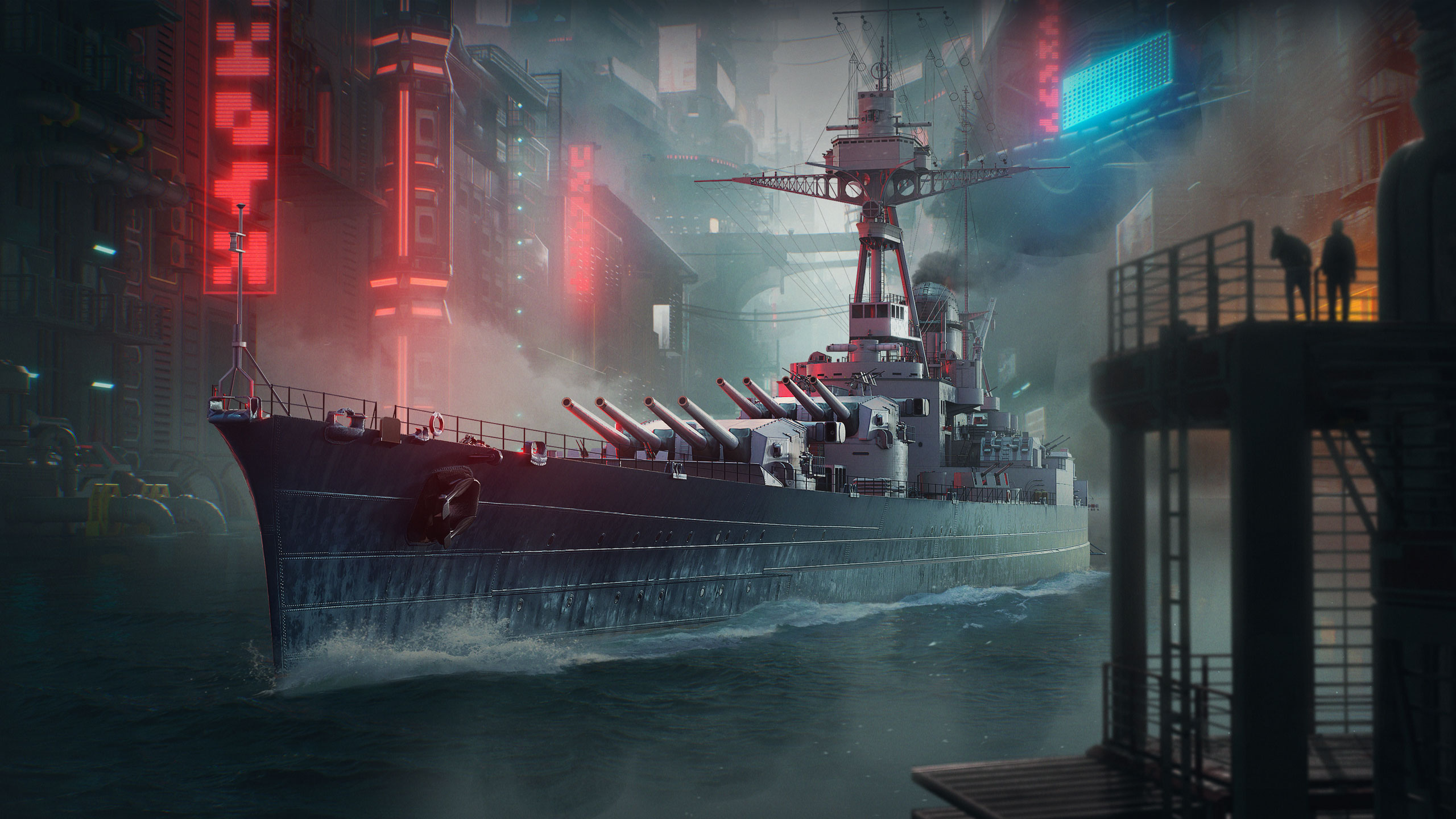 神秘舰队跃迁来临《战舰世界》军械库迎来赛博狂潮[图4]