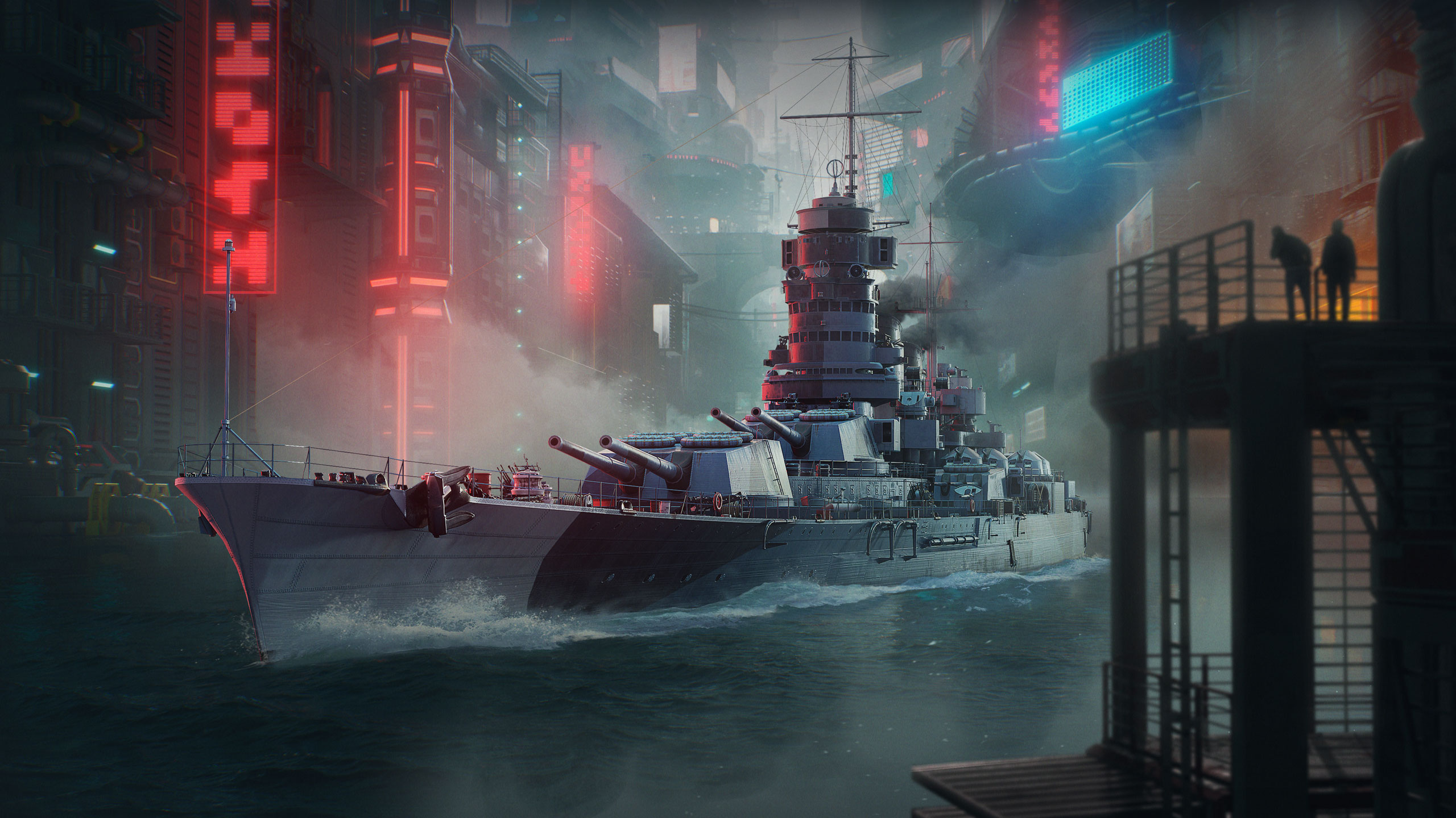 神秘舰队跃迁来临《战舰世界》军械库迎来赛博狂潮[图5]