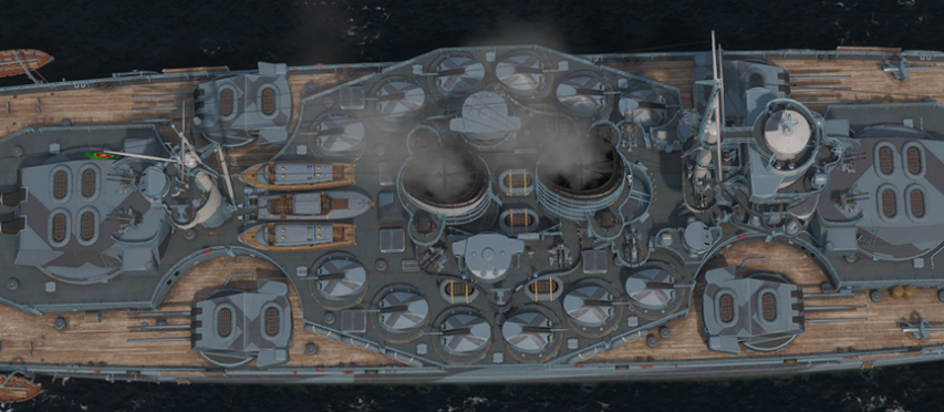 《战舰世界》身上绑着全自动阿诺！不用主炮输出的I战，也能成为副炮战神！[图4]