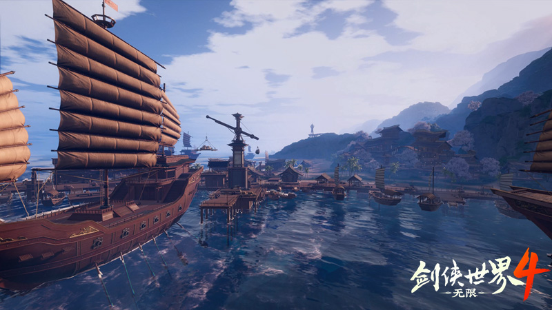 江湖好时光！西山居《剑侠世界4:无限》休闲“摸鱼系统”曝光[图2]