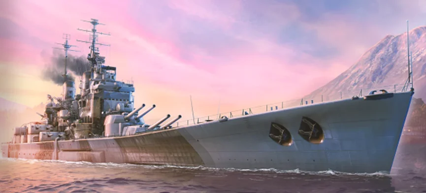 《战舰世界》抗压船的答案，耐修“宝剑”的顶点！学会骗炮，这片大海你说了算！